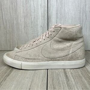 Nike Blazer Mid SlitStone Pink Suede Lace Up Sneaker Shoe Mens Size 8 Womens 9.5